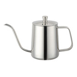 Chaleira Aço Inox Escovado 0 6l Bico Fino Tampa Chá Café