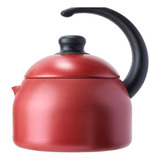 Chaleira Antiaderente 2 L Cinza Ou Cereja Linda Na Cozinha