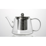 Chaleira Bule De Vidro Borossilicato Com Infusor 750ml
