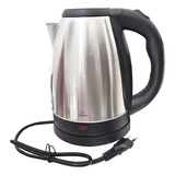 Chaleira Elétrica 1 8l Desligamento Automático Mimo Style Cor Inox preto 220v