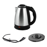 Chaleira Elétrica 1 8l Inox Desligamento Automatico Aço 110v