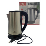 Chaleira Elétrica 2 3 Litros 110v Inox Kapbom Cor Prateado