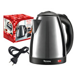 Chaleira Elétrica Aço Inox Premium Economica 1 8 Lts Veronna Cor Prateado 220v