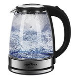 Chaleira Elétrica Britânia Bch11 Glass De 1 8l 1150w De Potência E Jarra De Vidro 127v