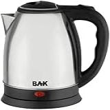 Chaleira Elétrica Com Base Removível Jarra Bule Inox 127V 1 8L Preto 