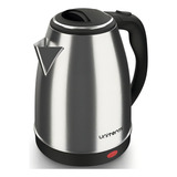Chaleira Elétrica Jarra Unitermi Atacama 1 8 Lts 1800w Inox Cor Prateado 220v