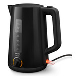 Chaleira Elétrica Philips Walita Série 5000 Função Mate Preta 1 7l Ri9368 220v