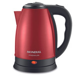 Chaleira Elétrica Pratic Inox Ce 06 r Vermelha Mondial Cor Vermelho 220v