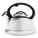 Chaleira Inox C Apito Tampa Alça 2 7l Fogão Indução Brinox
