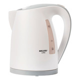 Chaleira Jarra Elétrica 1 7l Mallory Luna 1200w Branca 127v
