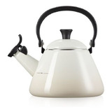 Chaleira Kone Com Apito 1 6l Oficial Le Creuset Creme