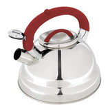 Chaleira Mor Diletta 3l Fundo Triplo Aço Inox Com Apito