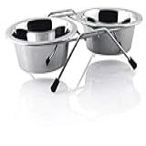 Chalesco Comedouro Duplo Para Cães 360