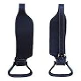 CHALLENGER Estribo De Sela Australiano Premium De Troca Rápida De 10 Cm Couro Preto 109SL4020BK
