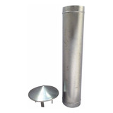 Chamine 150 Mm Com 1 20m E Chapéu Chinês Para Churrasqueira