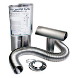 Chaminé E Tubo Flexível Instalação Aquecedor À Gás Westaflex
