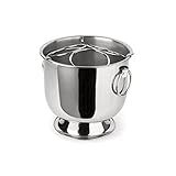 Champagneira 6 Litros Com Base Coletora- Alças E Grelha 3 Garrafas - Forma Inox