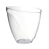 Champanheira Balde De Gelo 5 Litros - Acrílico Resistente- Design Moderno E Elegante - Ideal Para Vinhos- Champanhe E Bebidas Geladas - Presente Sofisticado Para Festas E Eventos