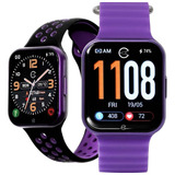 Champion Smartwatch Inteligente 033 Prova D Agua Cor Da Caixa Preto Cor Da Pulseira Como Na Foto Cor Do Bisel Lilás