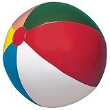 Champion Sports Bola De Praia Inflável Para Piscinas- Praias - Jogos Aquáticos Para O Verão - 50 Centímetros - Multicolorida