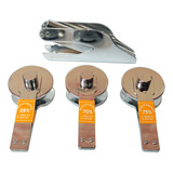 Chancela Solarium Com 3 Moedas Kit Insulfilm Peliculas
