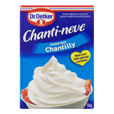 Chantilly Pó Dr Oetker Chanti neve Caixa 50g
