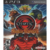 Chaotic Shadow Warrios Ps3 Mídia Física Completo Lacrado