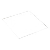 Chapa 50x50cm Acrílica Transparente Placa Espessura 2mm