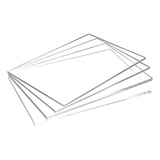 Chapa Acrilico Transparente Cristal 100x50 Cm 2mm Placa
