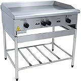 Chapa Americana Lisa Inox Gás 90 Cm Cg90 Venâncio