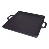 Chapa Bifeteira Alça De Ferro Quadrada 20 Cm Petisqueira Rig