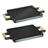 Chapa Bifeteira Dupla Face Grill 40x23 Cm Envio Imediato