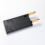 Chapa Bifeteira Ferro Para Grelhar Carnes Legumes 25 X 45 Cm