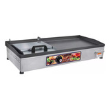 Chapa Chapeira Elétrica Premium Lanches Hot Dog 70x30