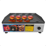 Chapa Chapeira Lanche Profissional 40x35 Eletrica 220v 110v