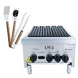 Chapa Char Broiler Americana Profissional Grill 45cm Gás Inox Cgg45 E Utensílios Venâncio
