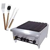 Chapa Charbroiler Americana Profissional Grill 60cm Gás Inox Cgg60 E Utensílios Venâncio