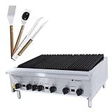 Chapa Charbroiler Americana Profissional Grill 90cm Gas Inox Cgg90 E Utensílios Venancio