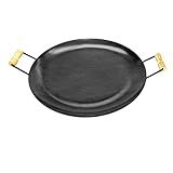 Chapa Disco Arado Chapa De Aço Alça Madeira 40cm