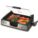 Chapa Due Grill G 10 Premium 1270w Inox E Preto Mondial 110v
