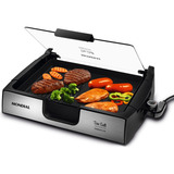Chapa Due Grill G 10 Premium 1500w Preto inox Mondial Cor Preto 220v