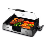 Chapa Due Grill Mondial G 10 Inox Premium 1500w 127v