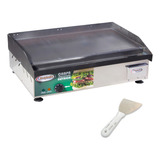 Chapa Elétrica Ind P Lanches 65x45cm Inox Profissional 220v