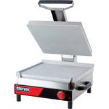 Chapa Elétrica Simples Com Prensa Lisa Sasl Croydon Cor Cinza 2 500 W