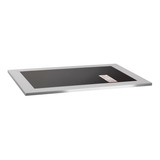 Chapa Fogão A Lenha Vitrocerâmica Moldura Inox 90x63cm