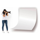 Chapa Fundo Fotográfico Infinito Branco 2x1mt Ps Decoração