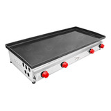 Chapa Lanche Industrial 100x50 Profissional Inox 430 A Gás