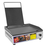 Chapa Lanche Profissional 40x35 Eletrica 220v Inox