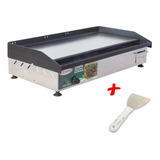 Chapa Lanches Prof 4500w 85x47 Elétrica 220v Inox Espátula