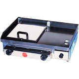Chapa P Lanche C Prensa Hot Dog Gás 40x60 Inox